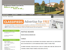 Tablet Screenshot of equestria-estate.co.za